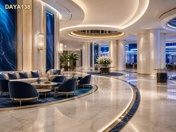 Tampilan meja Live Casino